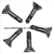 Screw Fastener Countersunk Head Flat Head Self Drilling Screw Tapping Screw Wing Tek Screw